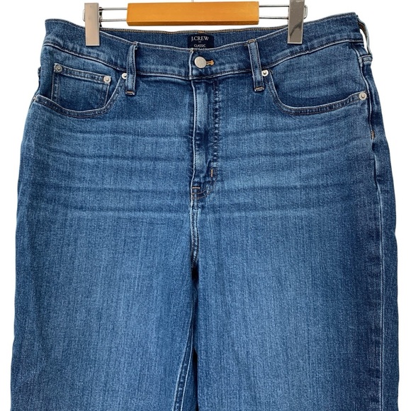 J. Crew Classic Wide Leg Jeans Womens 31 Blue Medium Wash - Picture 3 of 9
